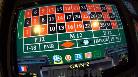 video roulette machines in casinos.